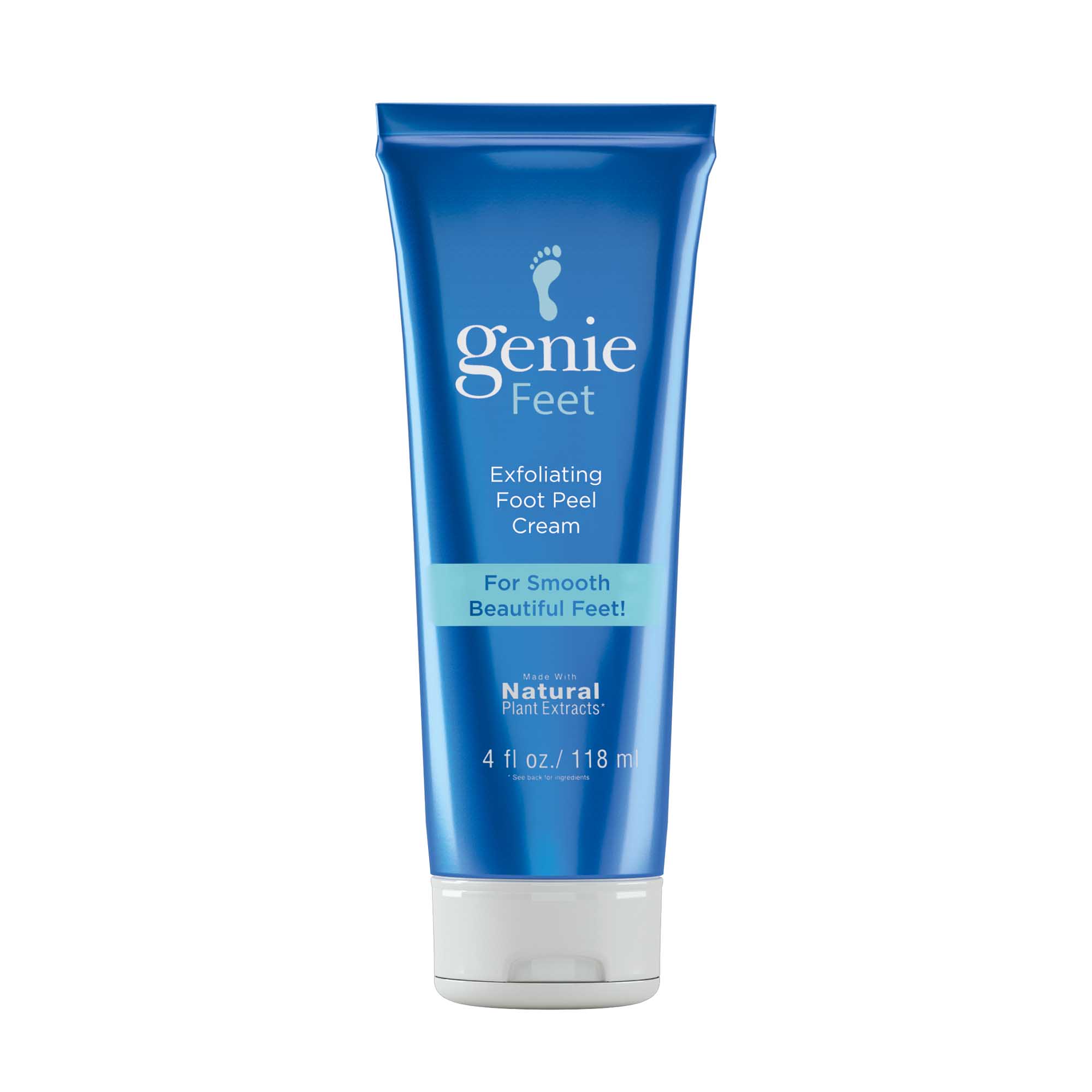 Genie Feet Exfoliating Cream, Dead Skin Remover, Moisturizing Heel