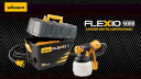 thumbnail video image 2 of Wagner Flexio 5000 Paint Sprayer, 2 Nozzles Included, Turbine Base, 2 of 13