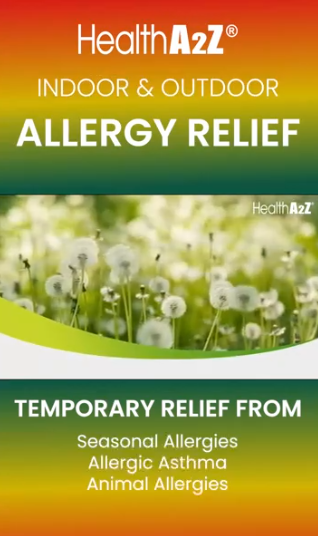 thumbnail video image 3 of (2 pack) HealthA2Z® Allergy Relief | Cetirizine 10mg | All Day Allergy Relief | Indoor & Outdoor | Relief from Itchy Throat, Sneezing, Runny Noses (150 Count (Pack of 1)), 3 of 9