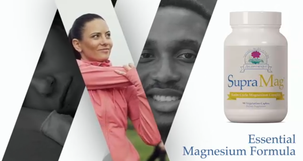 thumbnail video image 2 of Ayush Herbs SupraMag Magnesium Complex Supplement for Mind, Sleep, and Energy, 400 mg, 90 Capsules, 2 of 8