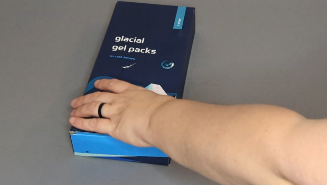 thumbnail video image 2 of Glacial Comfort Gel Ice Pack Hot & Cold Compress for Injury & Pain Relief, Medium (12" x 8"), 2 of 8