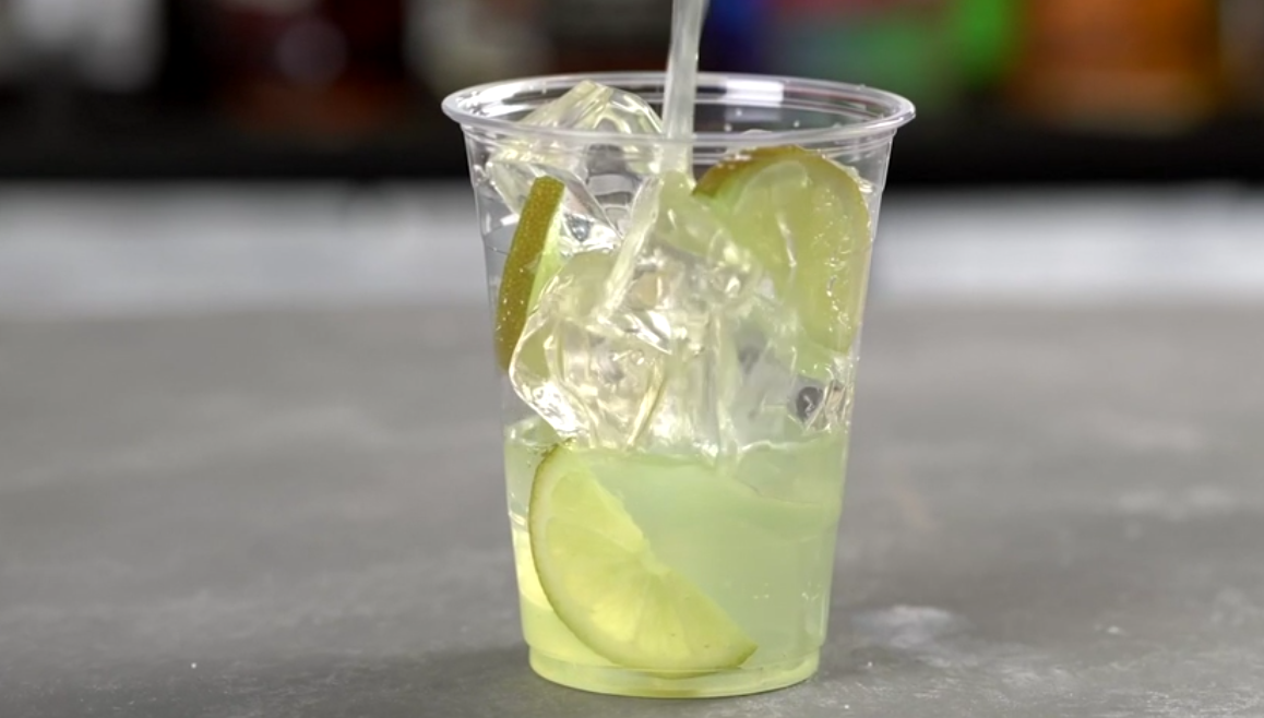 thumbnail video image 2 of GUSTO 20 Oz Clear Plastic Cups Disposable Iced Coffee Cups, 100-Pack, 2 of 8