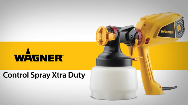 thumbnail video image 2 of Wagner Control Spray Xtra Duty Hvlp Stain Sprayer, Great for Indoor and Outdoor Projects, 2 of 13