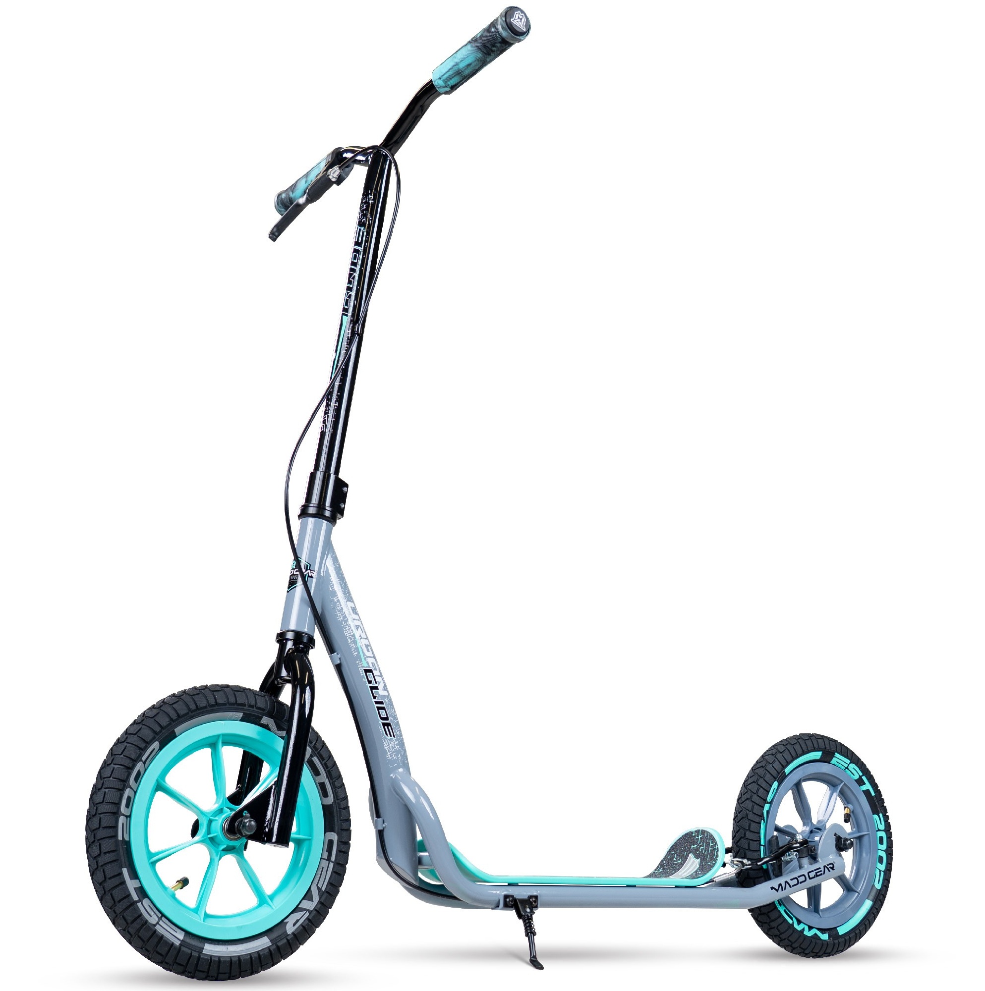Madd Gear Flow 100 Folding Kids Inline Kick Scooter, Height