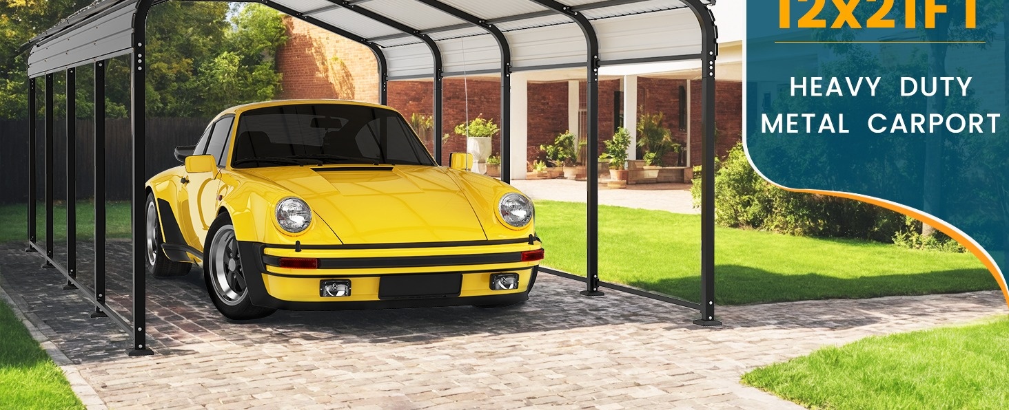 Free Shipping! SANOPY 10'x20' Heavy Duty Carport, Portable
