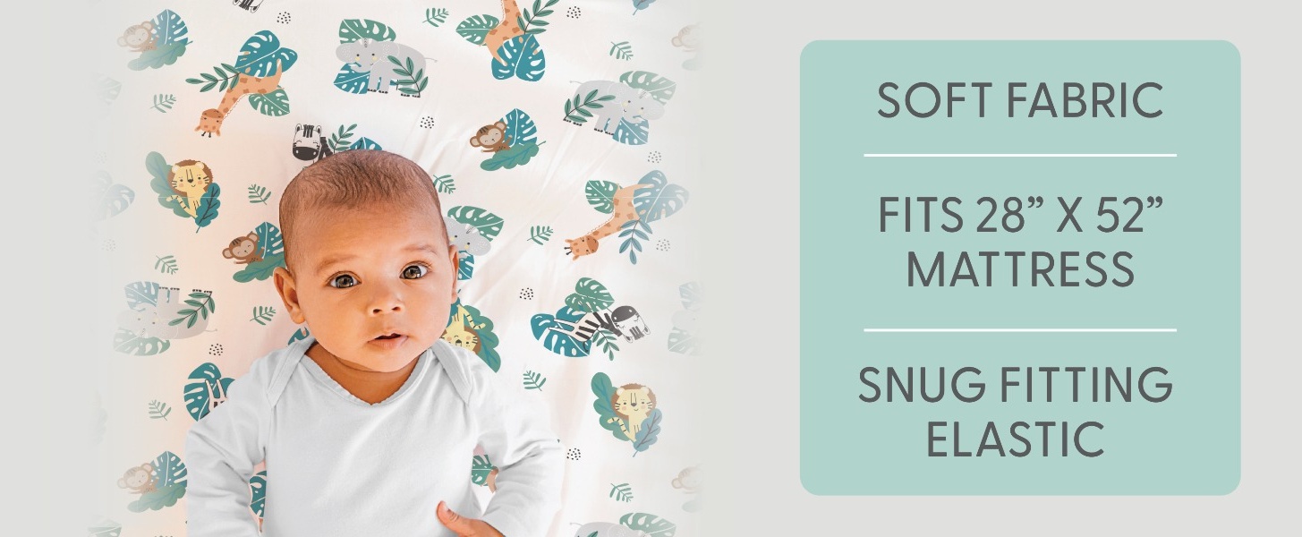 Set Biancheria Culla The Peanutshell 3 Pezzi - Tema Foresta Fatata