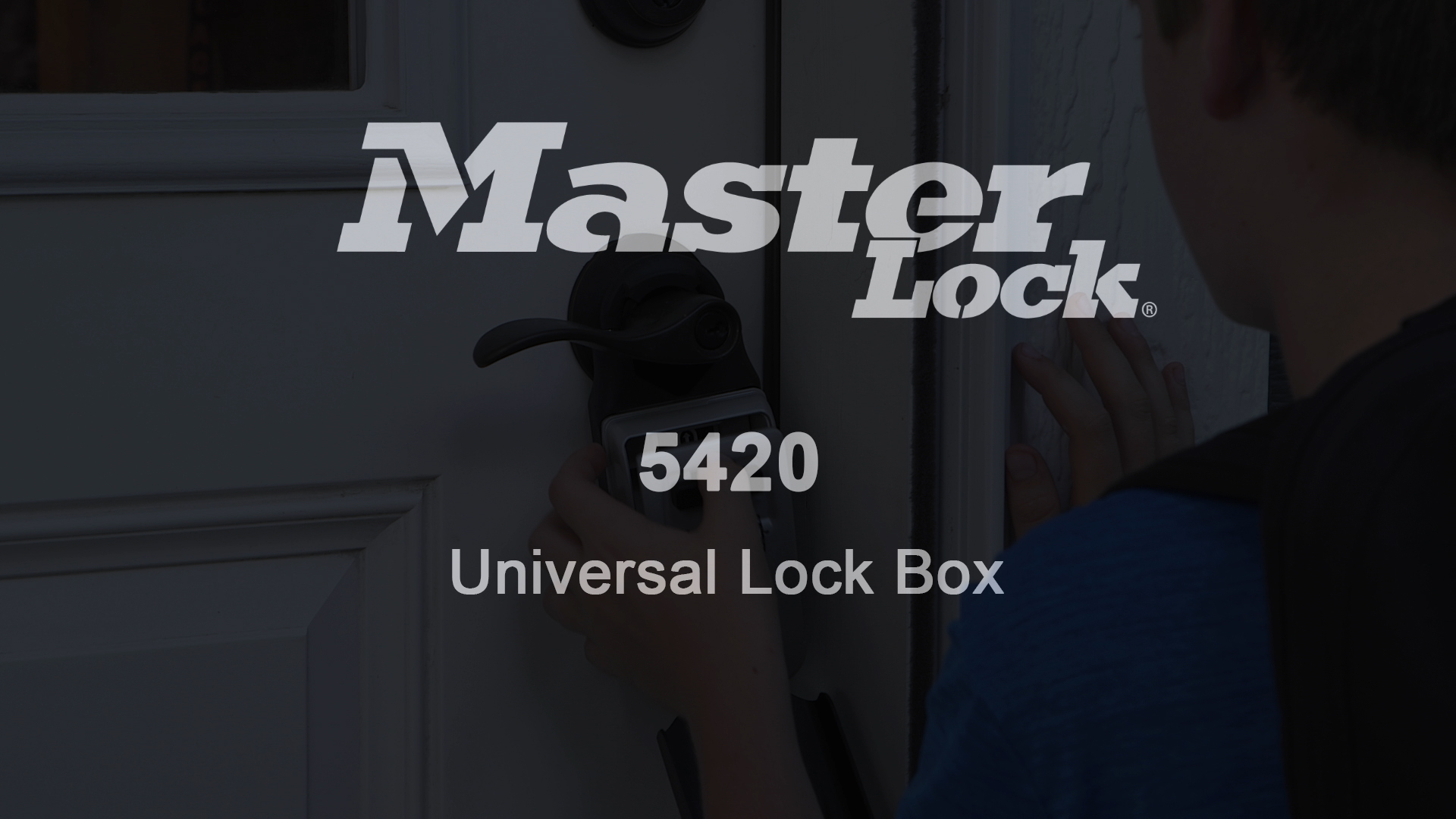 thumbnail video image 2 of Master Lock Metal 2-7/8" 4-Dial Combination Lock Box, 1 Pack, 5420EC, 2 of 11