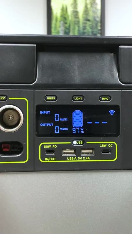 Goal Zero Yeti 3000X Solar Portable Power Station, Rechargeable