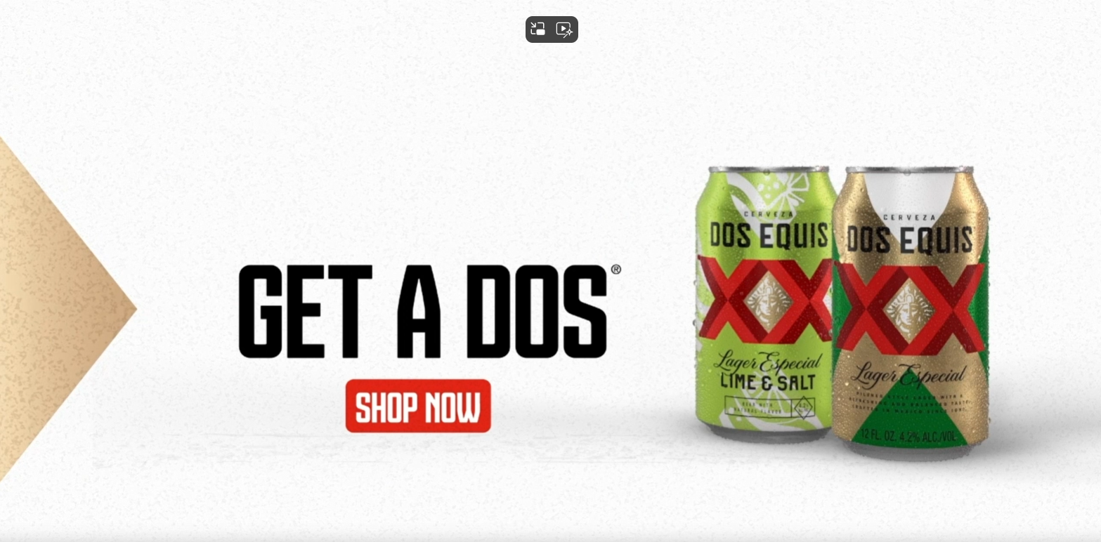 thumbnail video image 2 of Dos Equis Lime & Salt Zero, 6 Pack, 12 fl oz Cans, 2 of 12