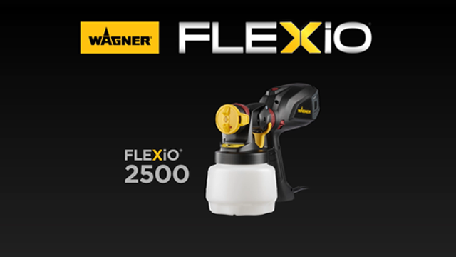 thumbnail video image 2 of Wagner Flexio 2500 Hvlp Paint Sprayer, Great for Walls, Sheds, Fences and More, 2 of 13