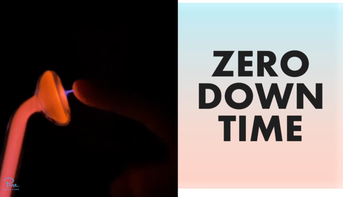 thumbnail video image 2 of Pure Daily Care NuDerma Clinical Skin Therapy Face Wands, Acne Treatment, Hair Stimulation, Skin Tightening, 2 of 7