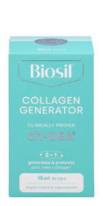 BioSil Collagen Generator, 120 Capsules, Vegan Friendly, Patented