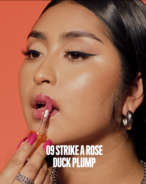 thumbnail video image 2 of NYX Professional Makeup Duck Plump Extreme Sensation Lip Plumping Gloss Clearly Spicy, 0.23 fl oz, 2 of 9