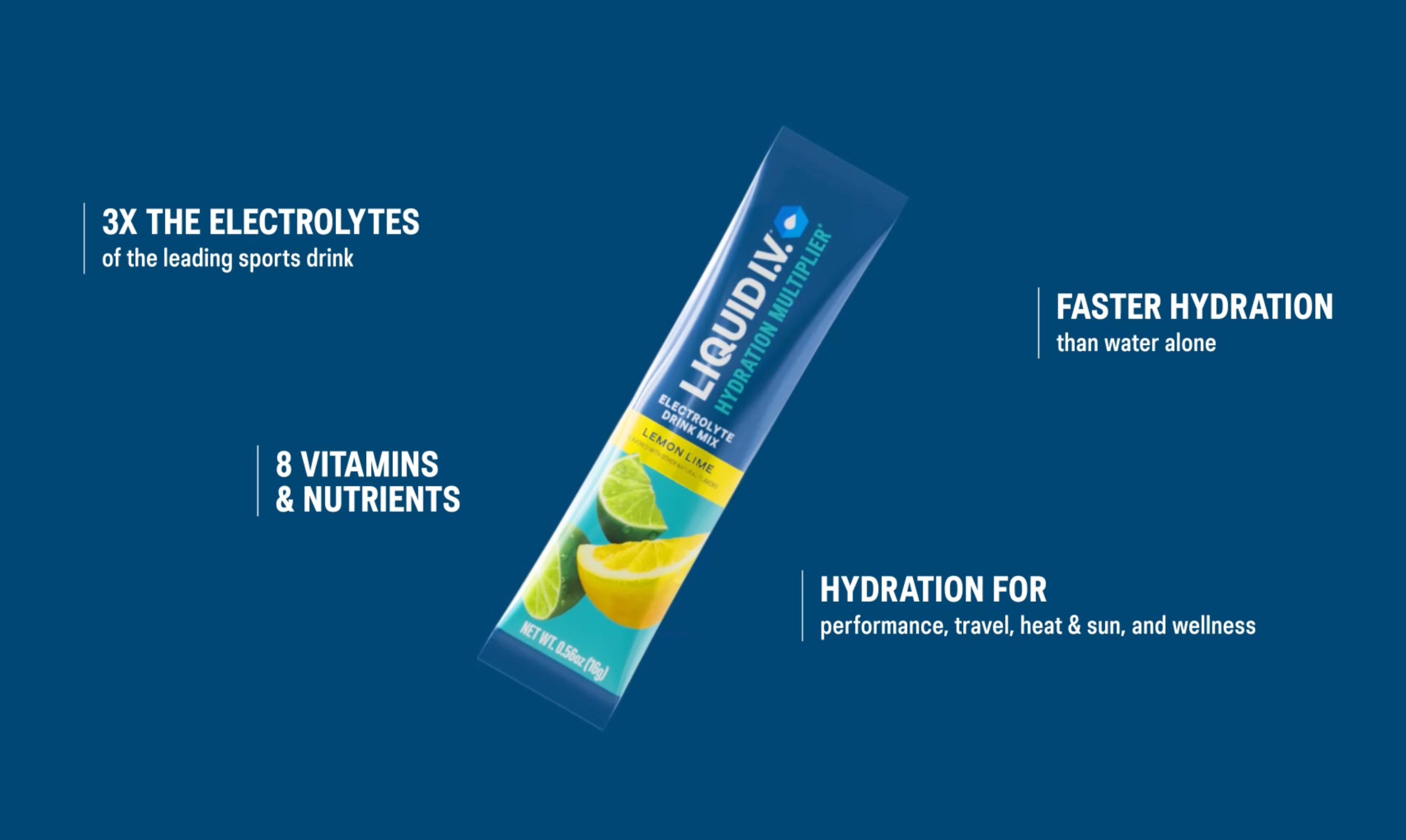 Liquid I.V.® Golden Cherry Hydration Multiplier® Powdered