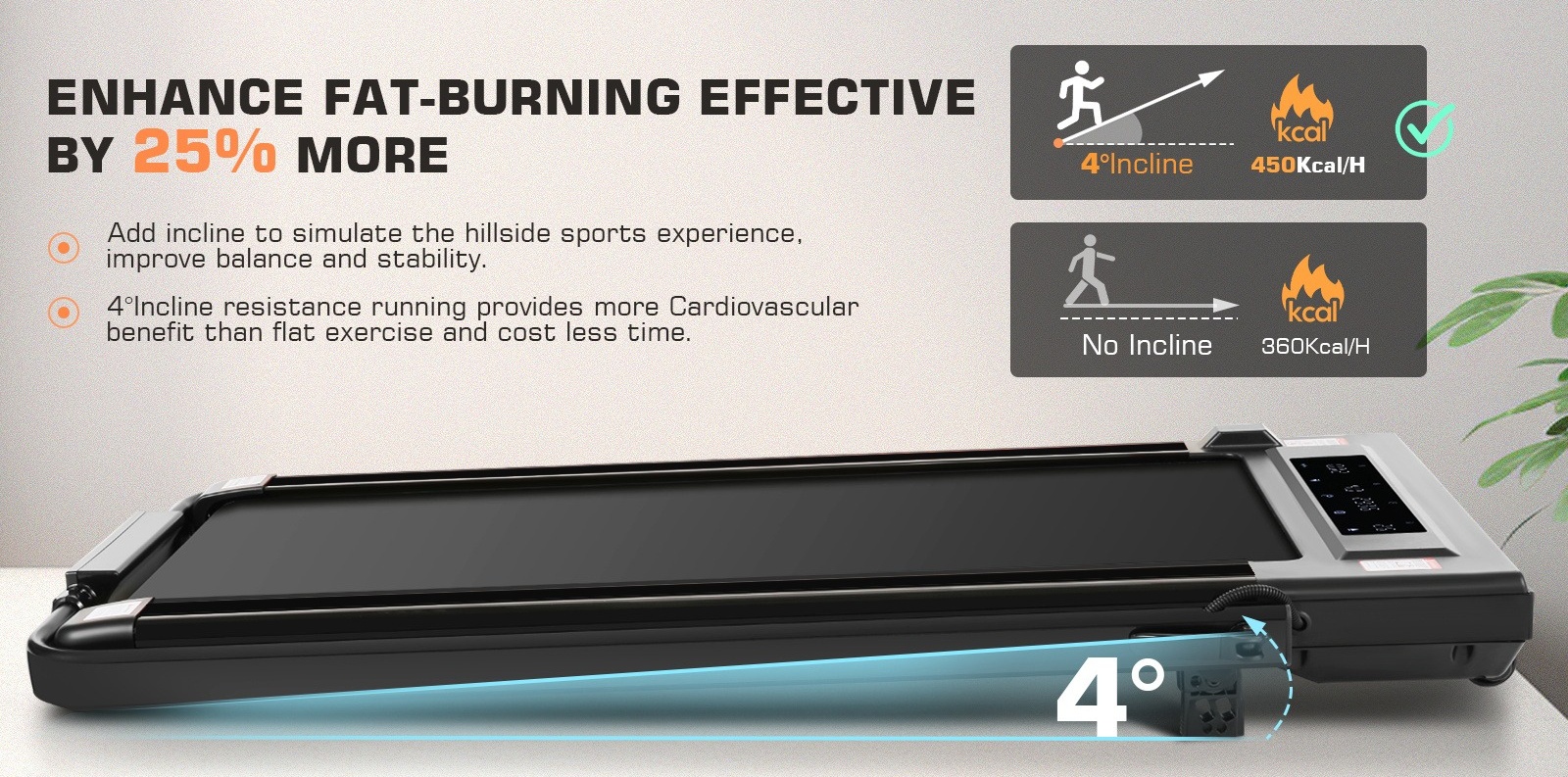 Walking Pad Ipo Smart Walk Home Walking Mini Walk Vibra Fit