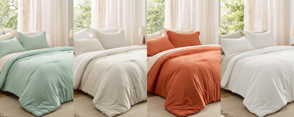 Incomplete)CozyLux Queen Comforter Set - 7 Pieces Comforters Queen