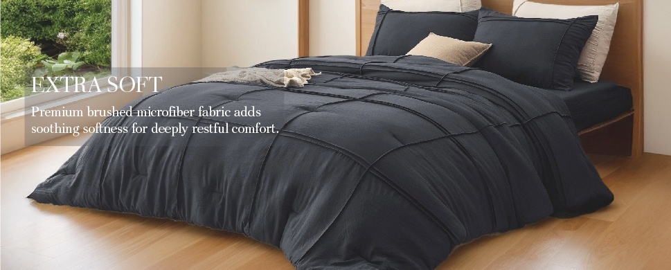 Free Shipping! Bedsure Cozy Comfort Full Comforter Set with Sheet
