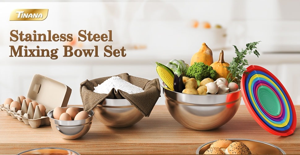 HYKE 20 Pack 304 Stainless Steel B Set 13oz 20oz Metal Double Walled Insulated Snack Mixing Lightweight Multipose Toddler Dinner B Ice Cream Cereal S