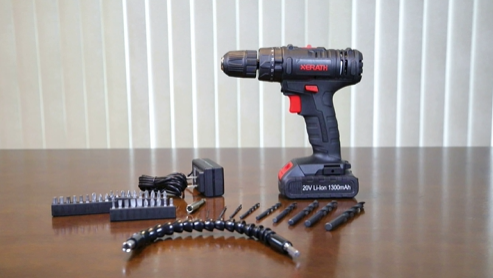 thumbnail video image 2 of XERATH 20V Max Cordless Drill Driver, 0-1500 RPM, 2 of 11