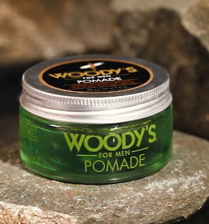 thumbnail video image 2 of Woody's Matte Finish Hair Gel Pomade, Water-Soluble Hair Pomade for Men with Strong Hold, 3.4 oz, 2 of 8
