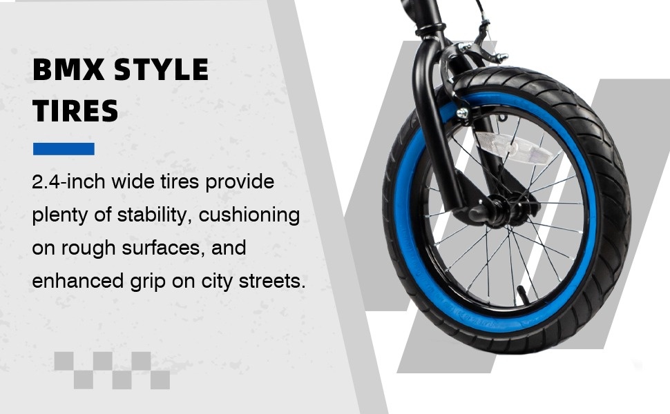 Glerc NuNu 16 Inch Kids Bike Ages 4 5 6 7 Years Old Little