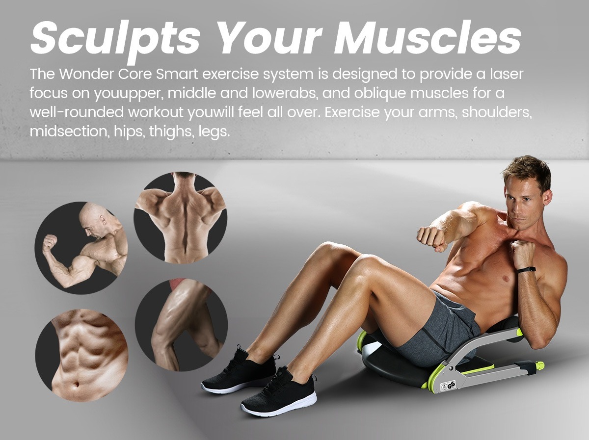 Sit Ups Exercise Equipment For Your Abs Wonder Core Smart