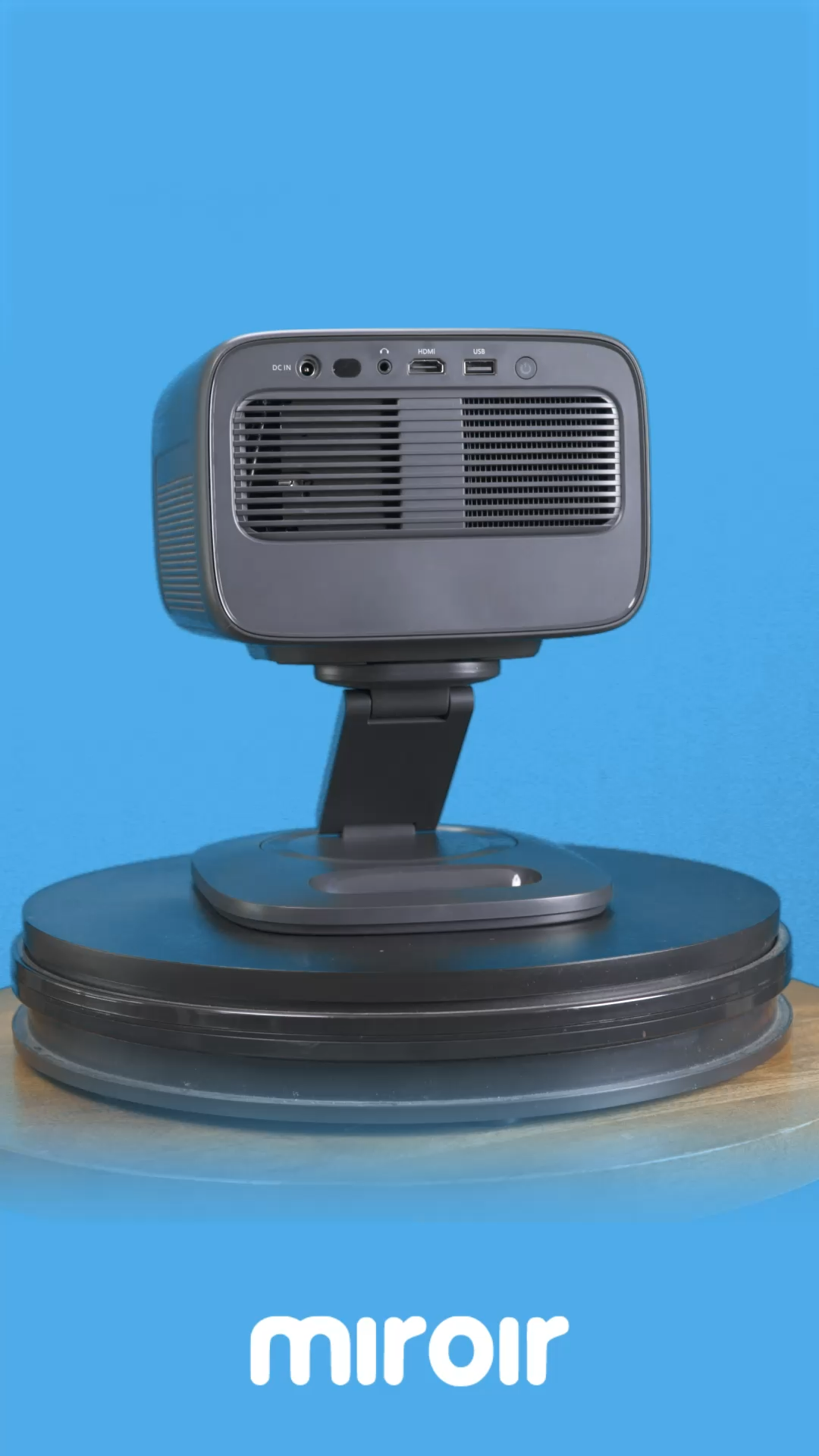 Miroir L810S Pro 1080P Smart Projector, 4K Support, Auto-Focus