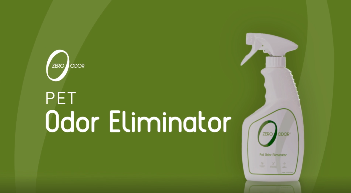 thumbnail video image 2 of Zero Odor Pet Odor Eliminator Air & Surface Deodorizer for Dog Cat Urine Carpet 64 oz, 2 of 11