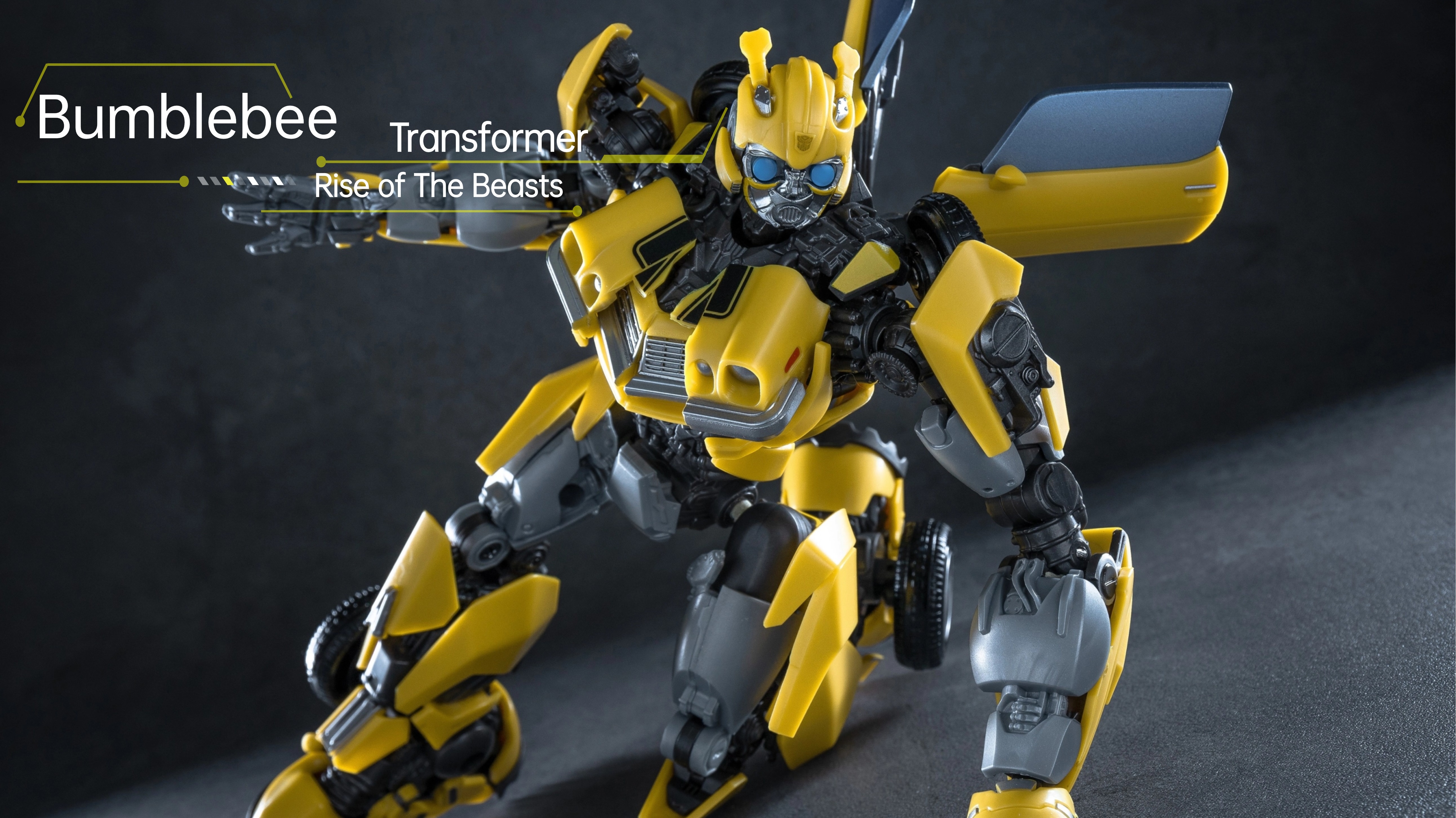 YOLOPARK トランスフォーマー BUMBLEBEE バンブルビー Transformers: Rise of the Beasts - 16 CM Bumblebee - AMK SERIES