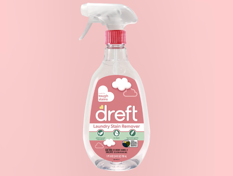 thumbnail video image 2 of Dreft Stain Remover for Baby Clothes, Fragrance Free and Hypoallergenic Baby Stain Remover Spray , 24 Fl Oz, 2 of 6