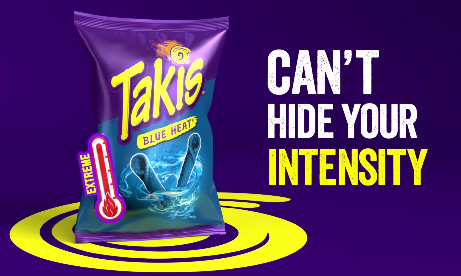 thumbnail video image 2 of (3 pack) Takis Blue Heat 17 oz Fiesta Size Bag, Hot Chili Pepper Rolled Tortilla Chips, 2 of 10