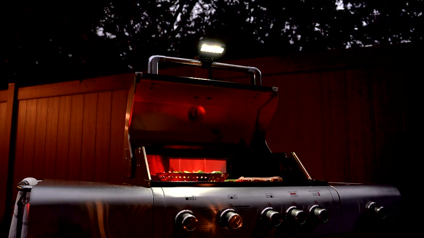 thumbnail video image 2 of Mr. Bar-B-Q Ultra-Bright LED Grill Light with Adjustable Water & Heat Resistance for Outdoor Barbecue, 2 of 8