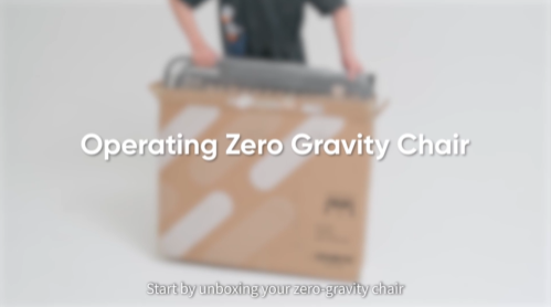 thumbnail video image 2 of Lacoo Zero Gravity Chair Patio Outdoor Foldable Lawn Lounge Chair Reclining Chair with Adjustable Pillow Pack of 2, Black, 2 of 9