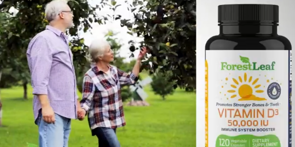thumbnail video image 2 of Forest Leaf Vitamin D3 50000 IU Bone Health & Immune Support Supplement, 240 Capsules, 2 of 9
