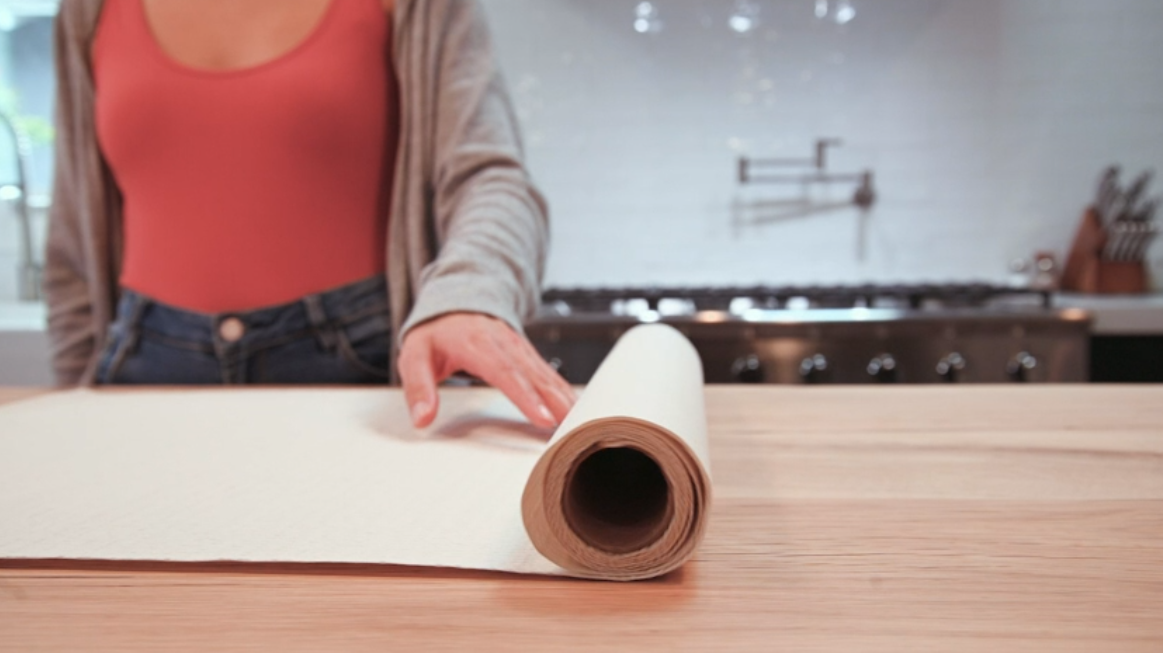 thumbnail video image 2 of Con-Tact Printed Kitchen Cabinet Shelf Drawer Liners, Talisman Glacier Gray 12' x 20", 2 of 11