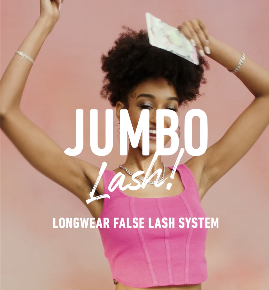 thumbnail video image 2 of NYX Professional Makeup Jumbo 2-in-1 Eyeliner and False Eyelash Adhesive, Baddest Black, 2 of 12