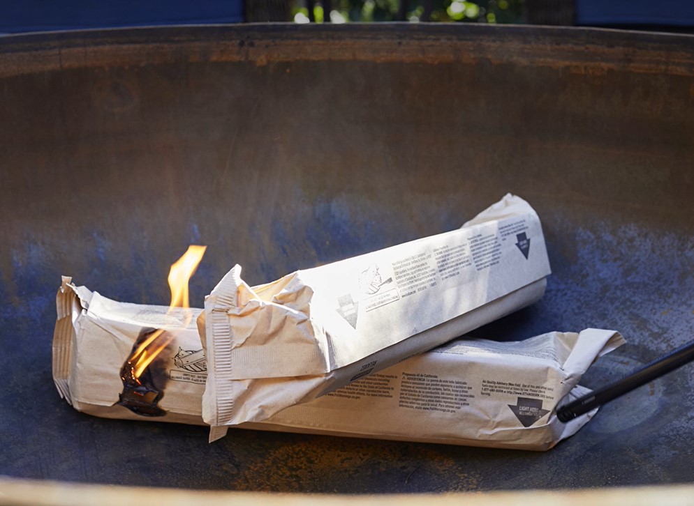 thumbnail video image 2 of Duraflame Outdoor Roasting Firelogs, Box of 3 Firelogs for 1 Crackling Campfire (3 Pack), 2 of 9