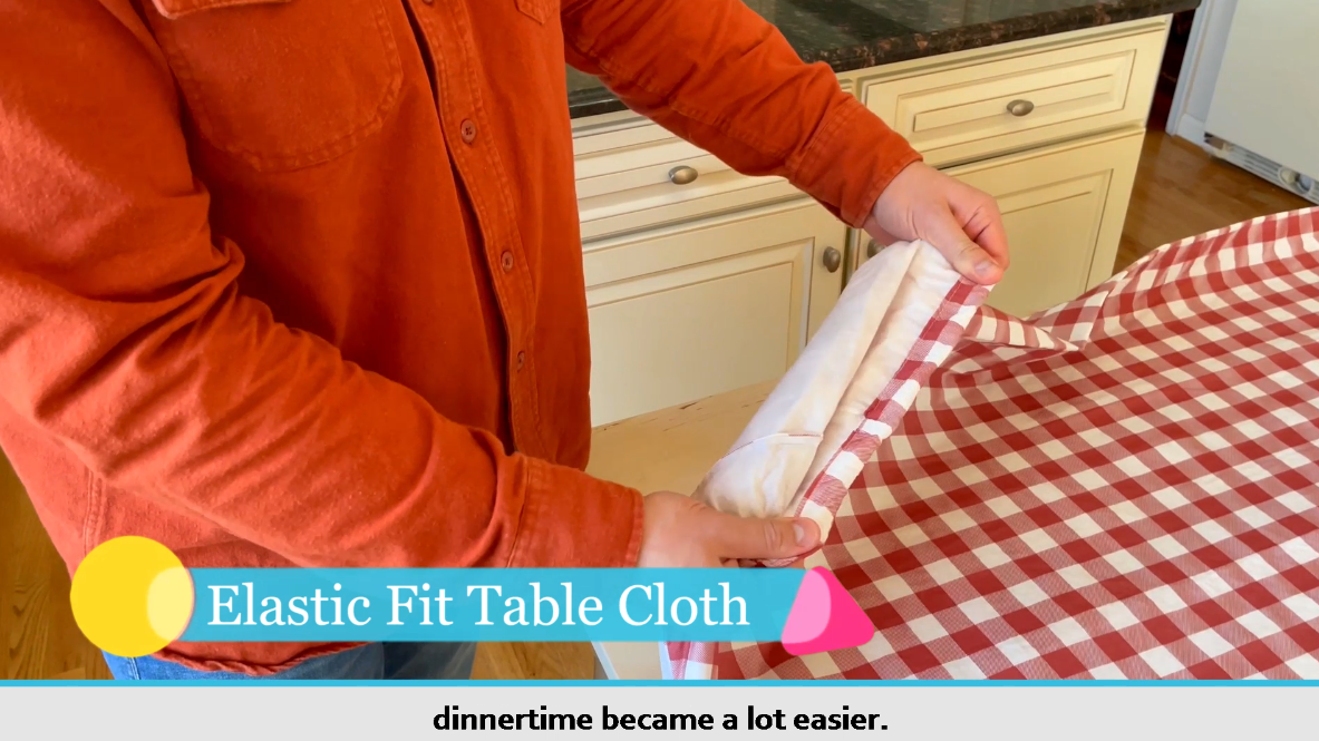 thumbnail video image 2 of Sorfey Rectangle Fitted Picnic Table Cover with Bench Covers, Red 30" x 96", 2 of 6
