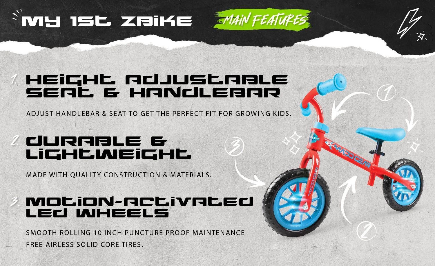 kiddimoto製バランスバイク kiddimoto製バランスバイク