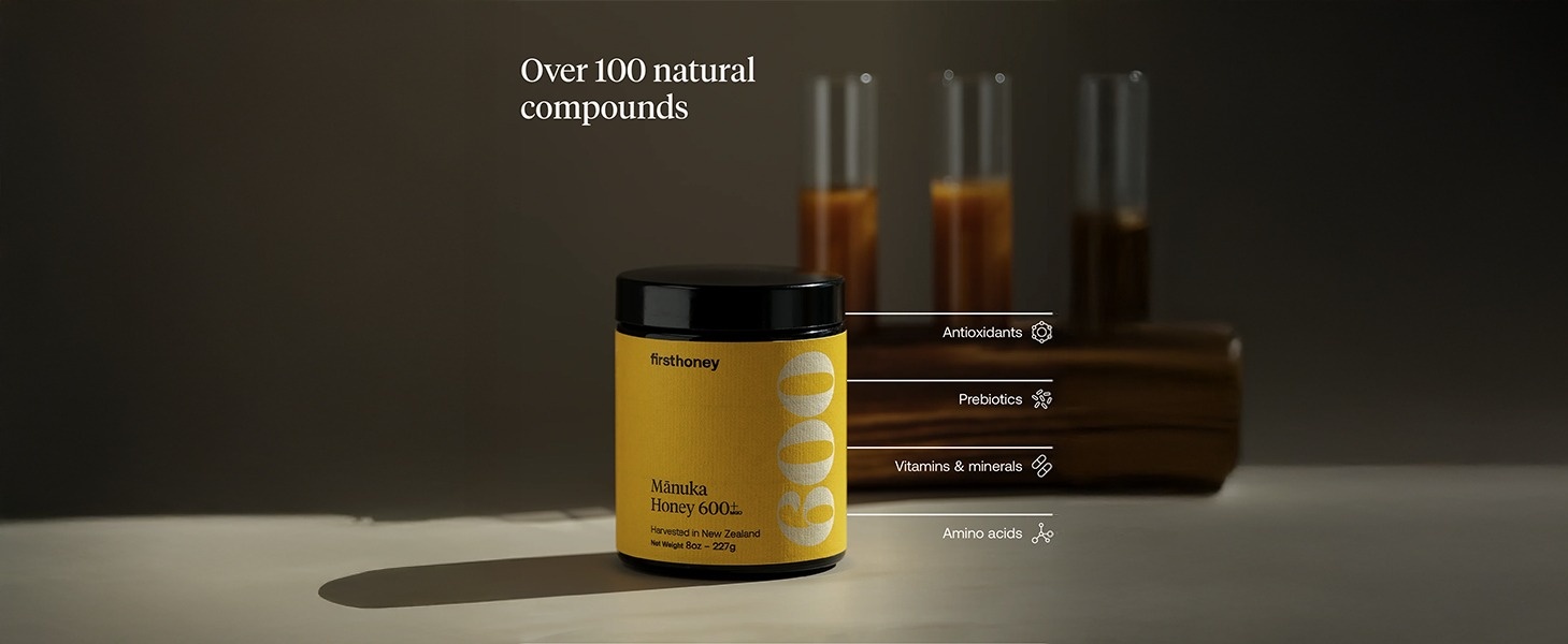 【美品】 Mudhoney 7EP 6枚セット First Honey Manuka Honey MGO 600+, Medical Grade, Antioxidant-Rich