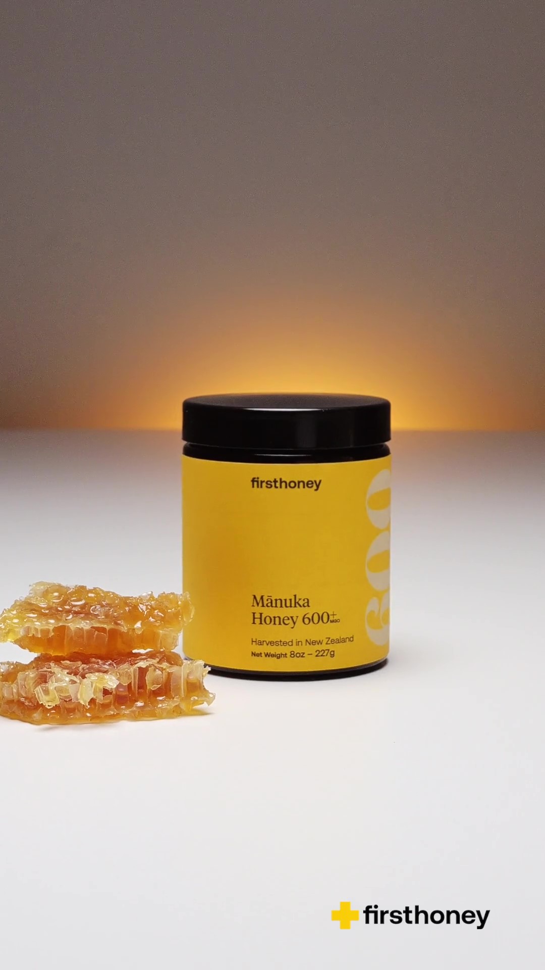 First Honey Manuka Honey MGO 600+, Medical Grade, Antioxidant-Rich
