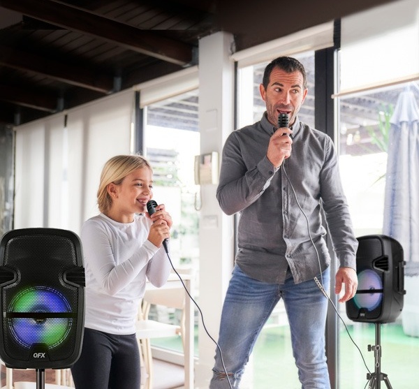 QFX PBX-808TWS 8 Inch Bluetooth Portable Party PA Speaker