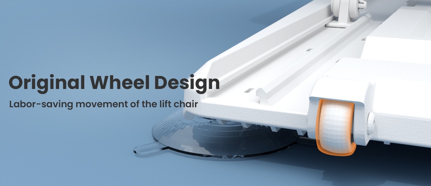 Upgrade Electric Chair Lift with Wheels, Get Up from Floor