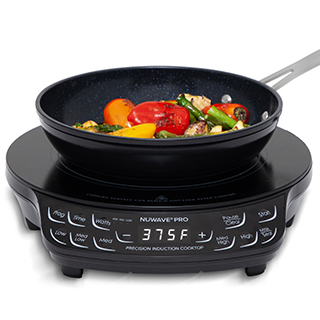 thumbnail video image 2 of Nuwave Pro Induction Cooktop with 8'' Fry Pan, 2 of 7