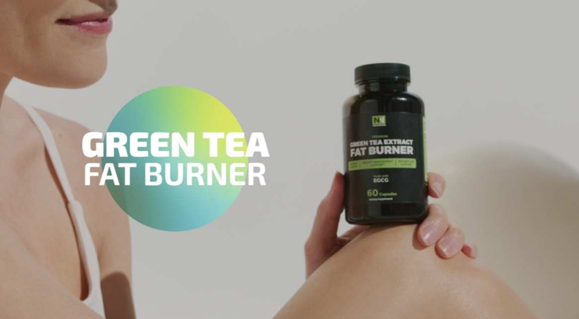 thumbnail video image 2 of Green Tea Extract Capsules with EGCG, Natural Caffeine and Metabolism Support, 60 Count, 2 of 14