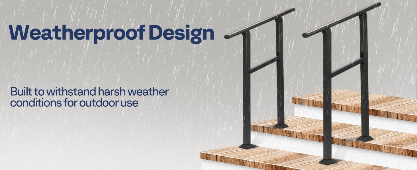 Outdoor Handrails For Exterior Steps, 6 Step Indoor Senegal - View #6