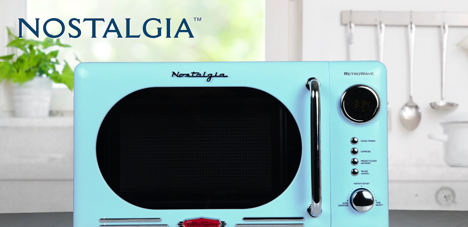 Nostalgia Electric Retro Microwave 電子レンジ Amazon.com: Nostalgia Retro Countertop Microwave Oven
