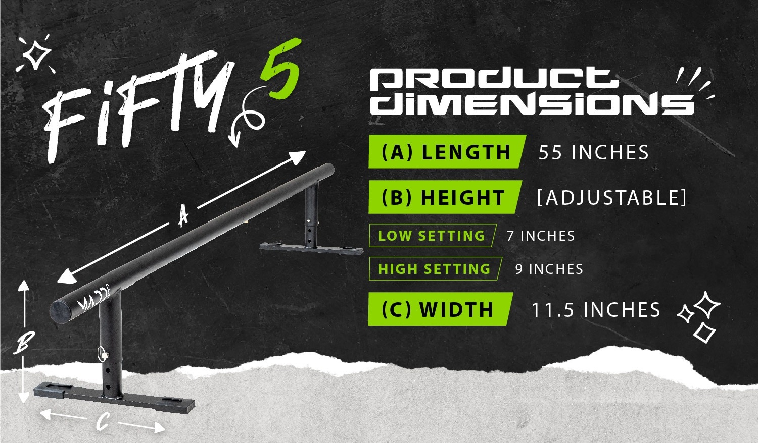 Madd Gear Grind Rail - 99 Madd Gear Grind Rail - 99