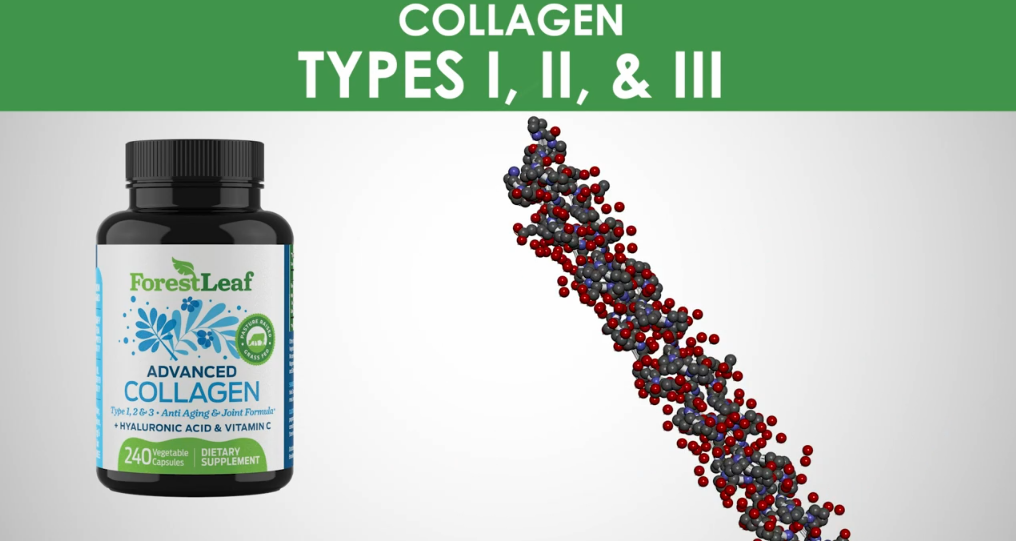 thumbnail video image 3 of Forest Leaf Collagen Pills Collagen Peptides with Hyaluronic Acid & Vitamin C, 240-Count, 3 of 10